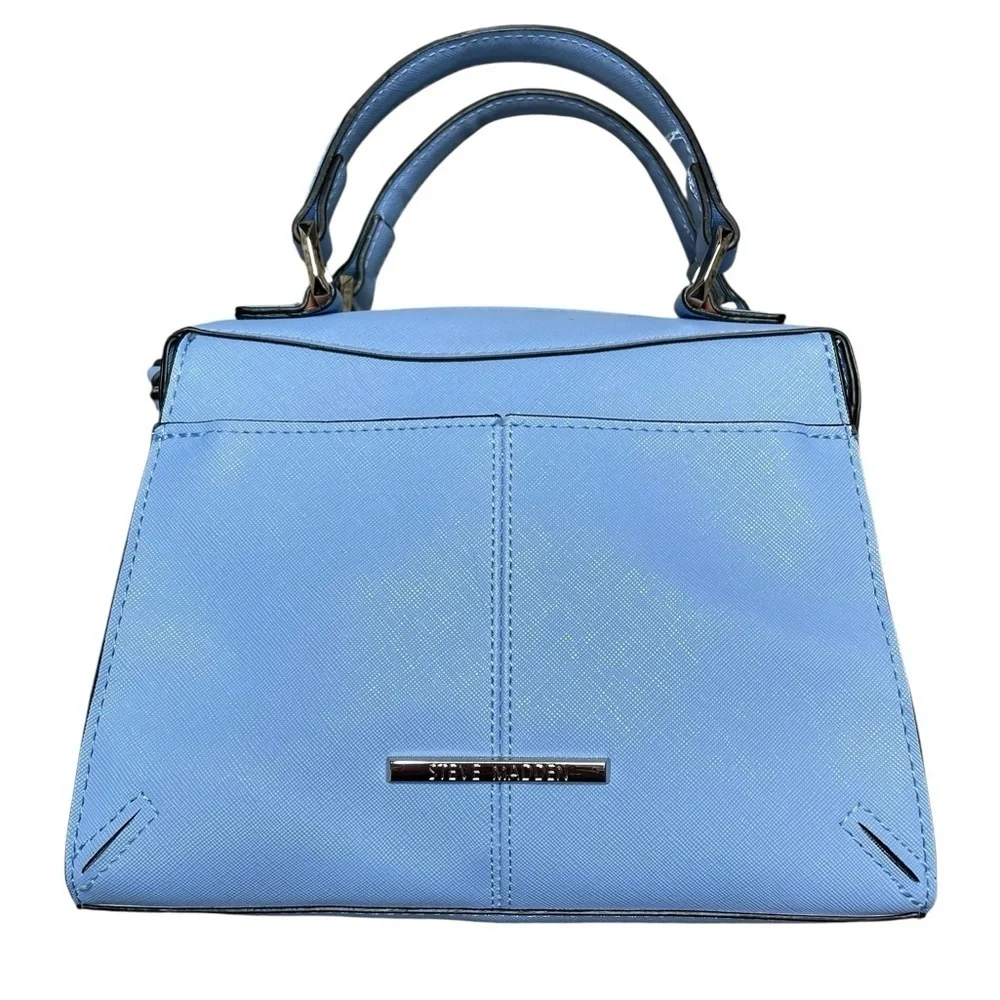 NWOT Steve Madden Light Blue Satchel